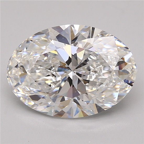 3.15ct Oval E IF Lab-Grown Diamond