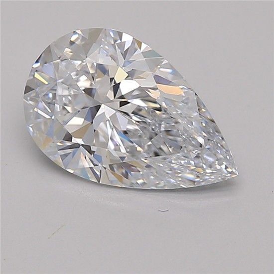 1.75ct Pear D IF Lab-Grown Diamond