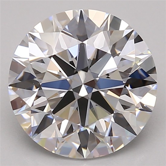 2.55ct Round D FL Lab-Grown Diamond