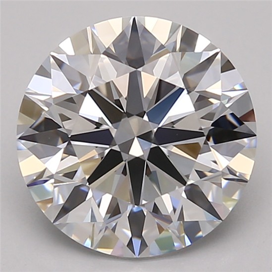 2.9ct Round D IF Lab-Grown Diamond