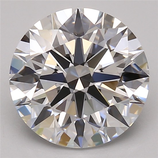 3.17ct Round D VVS1 Lab-Grown Diamond