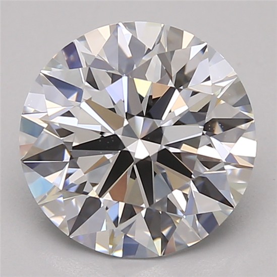 2.6ct Round E VVS1 Lab-Grown Diamond