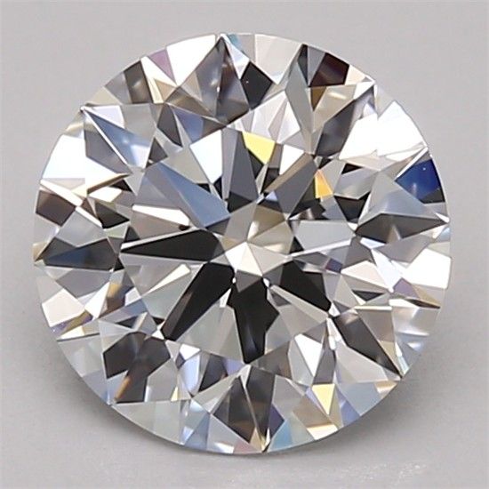 1.66ct Round D IF Lab-Grown Diamond