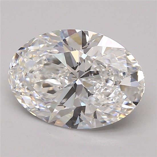 2.63ct Oval D VVS1 Lab-Grown Diamond