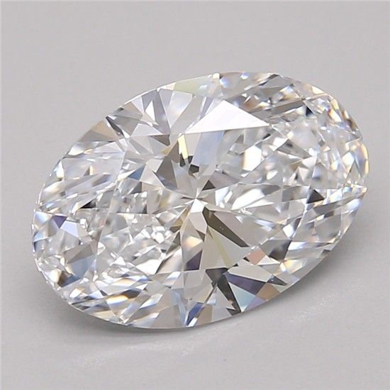 2.59ct Oval D VVS2 Lab-Grown Diamond