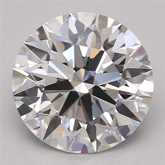 2.87ct Round D IF Lab-Grown Diamond