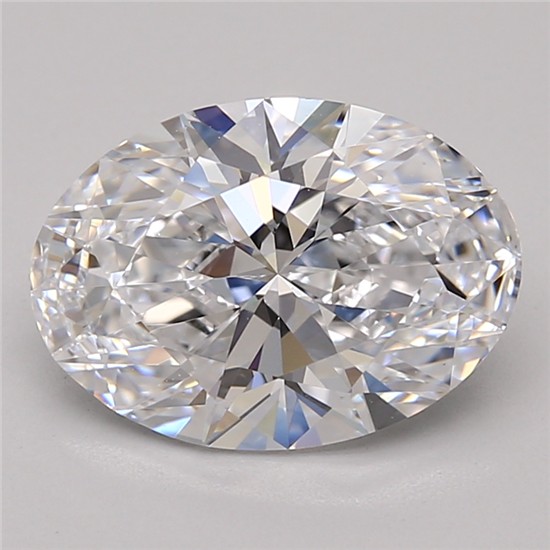 2.73ct Oval D VVS1 Lab-Grown Diamond