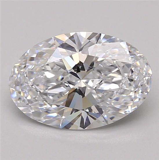 2ct Oval D VVS1 Lab-Grown Diamond