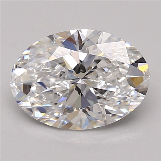 1.6ct Oval D VVS1 Lab-Grown Diamond
