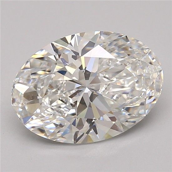 3.05ct Oval E VVS1 Lab-Grown Diamond