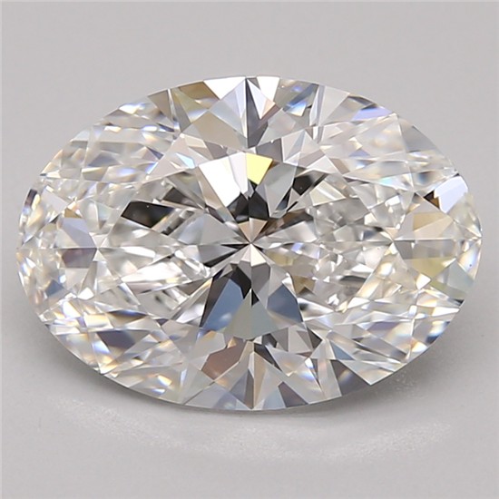 3.12ct Oval D IF Lab-Grown Diamond