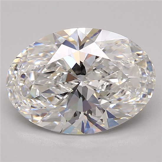3.59ct Oval D VVS1 Lab-Grown Diamond