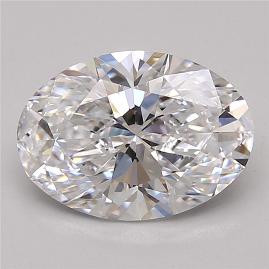 2.12ct Oval D IF Lab-Grown Diamond