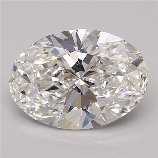 2.64ct Oval E VVS1 Lab-Grown Diamond