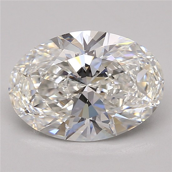 2.63ct Oval F VVS1 Lab-Grown Diamond