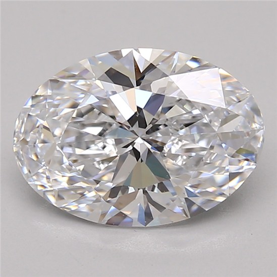 2.62ct Oval D VVS1 Lab-Grown Diamond