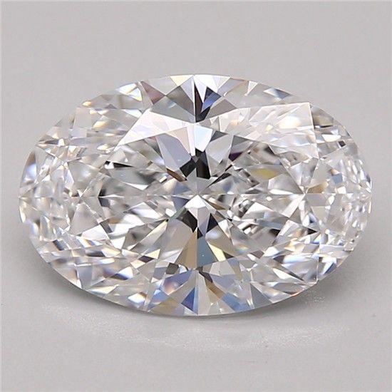 2.78ct Oval D IF Lab-Grown Diamond
