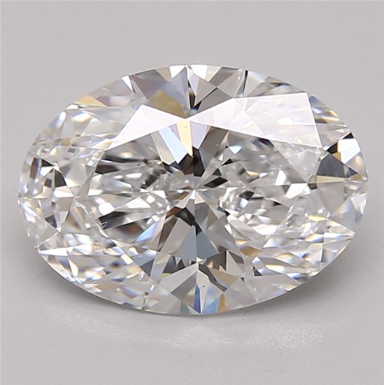 2.35ct Oval D IF Lab-Grown Diamond