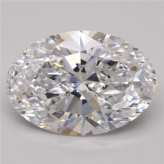 4.15ct Oval D VVS1 Lab-Grown Diamond