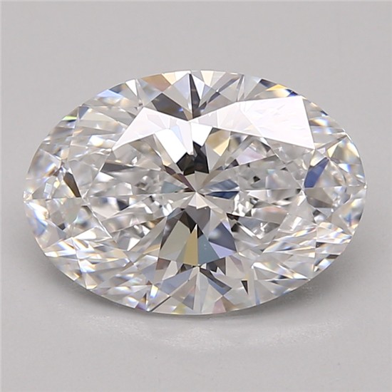 2.62ct Oval D VVS1 Lab-Grown Diamond