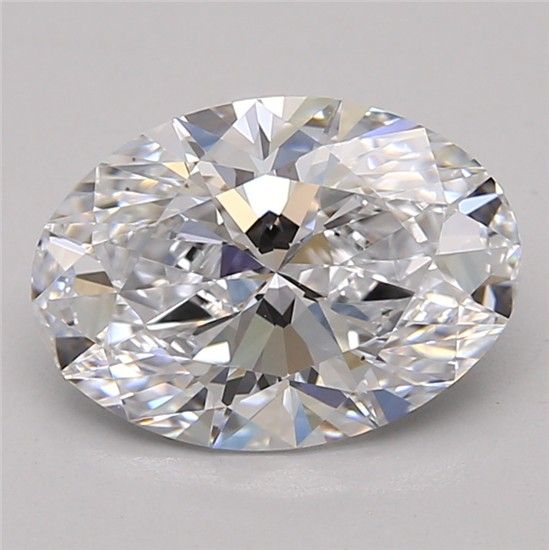 2.2ct Oval D VVS2 Lab-Grown Diamond