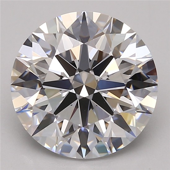 3.79ct Round D VVS1 Lab-Grown Diamond