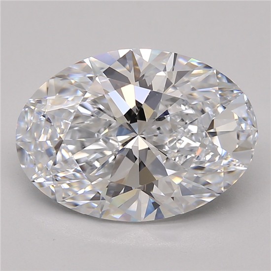 4.32ct Oval D VVS1 Lab-Grown Diamond
