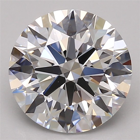 2.45ct Round D VVS1 Lab-Grown Diamond