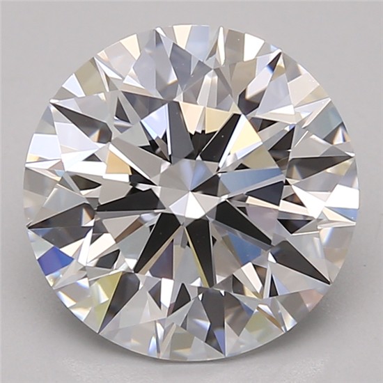 3.39ct Round D VVS2 Lab-Grown Diamond