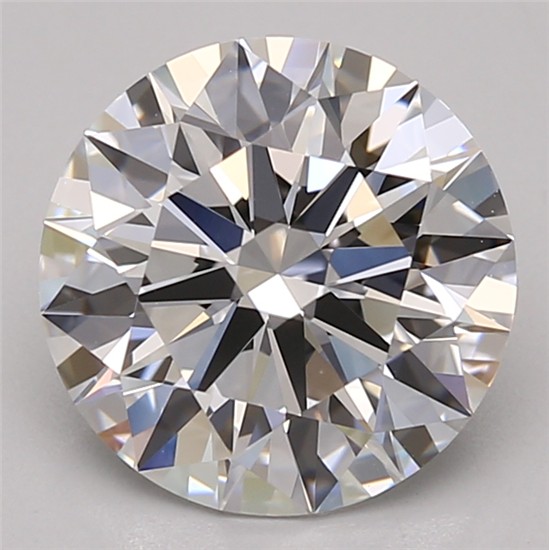 2.66ct Round E VVS2 Lab-Grown Diamond