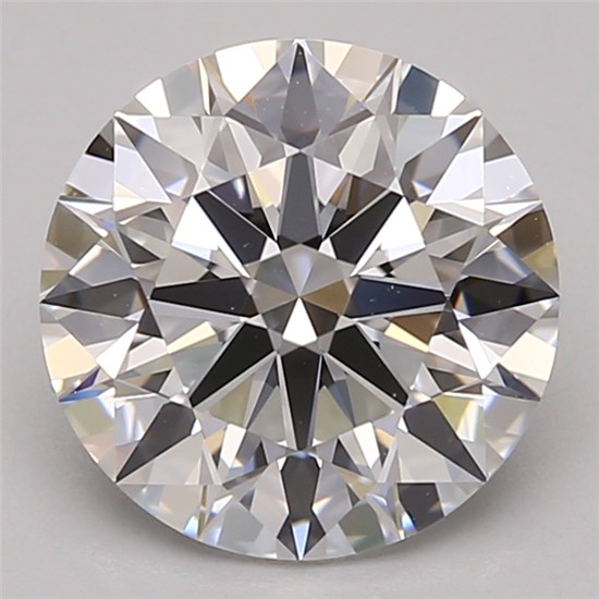 2.55ct Round D VVS1 Lab-Grown Diamond