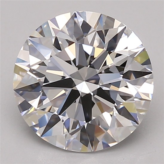 2.22ct Round D VVS1 Lab-Grown Diamond