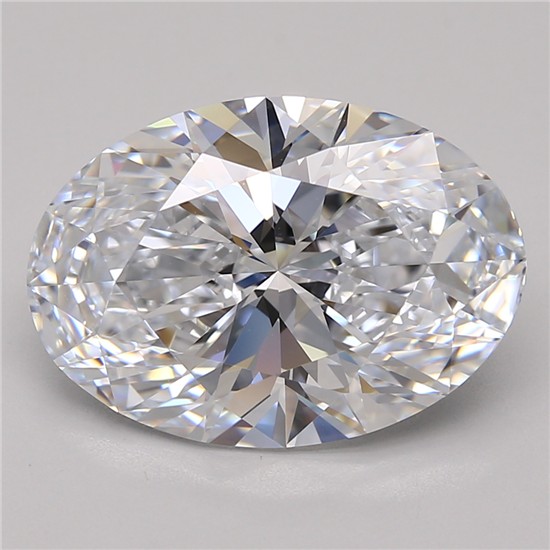 5.92ct Oval D IF Lab-Grown Diamond