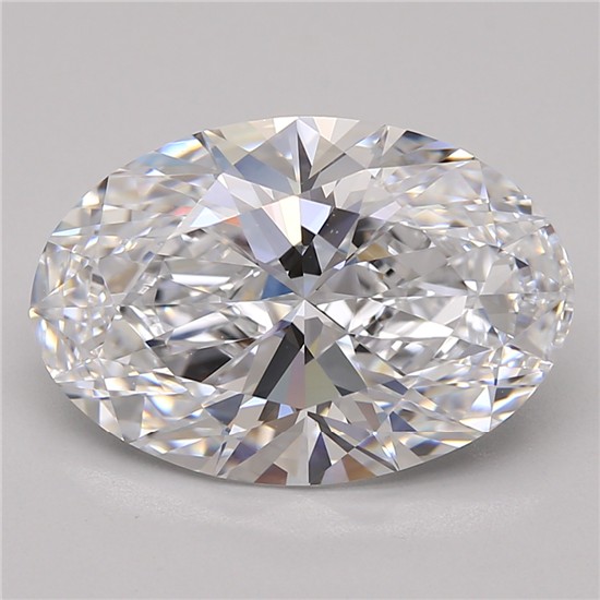 5.4ct Oval D VVS1 Lab-Grown Diamond