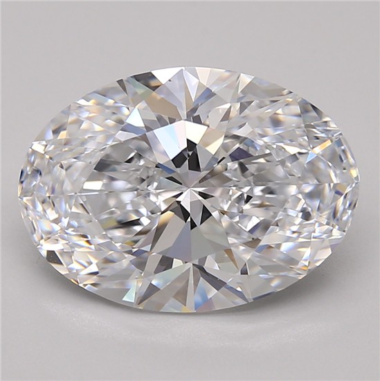 5.01ct Oval D VVS2 Lab-Grown Diamond