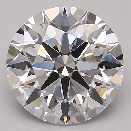 3.67ct Round D IF Lab-Grown Diamond