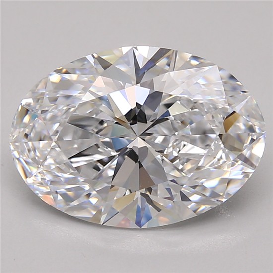 3.93ct Oval D IF Lab-Grown Diamond