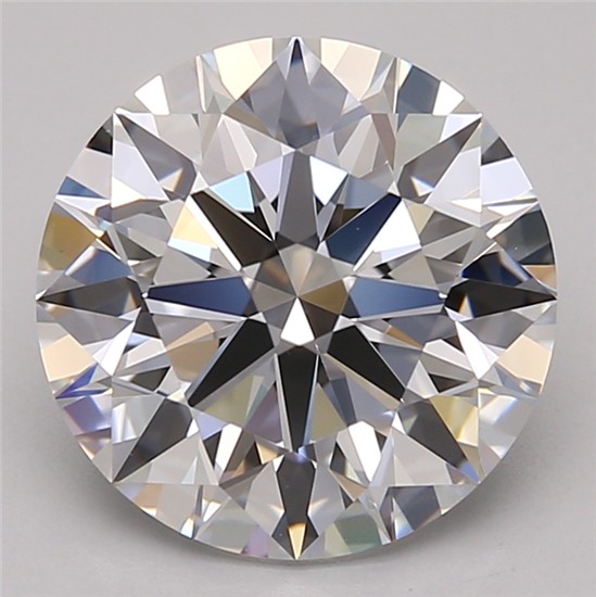 3.53ct Round D VVS2 Lab-Grown Diamond