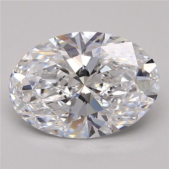 4.01ct Oval D IF Lab-Grown Diamond