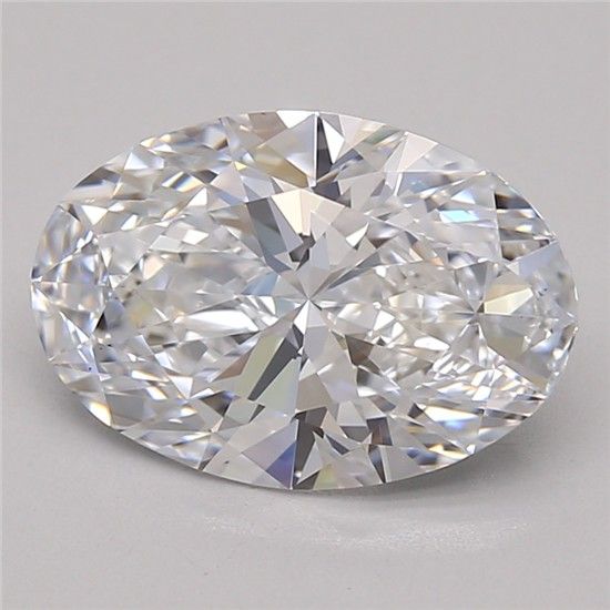 2.51ct Oval D IF Lab-Grown Diamond