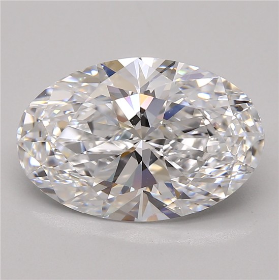 4.08ct Oval D VVS1 Lab-Grown Diamond
