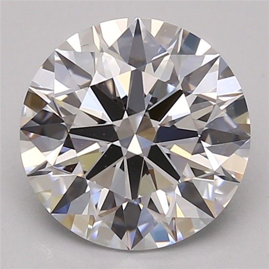 2.22ct Round E VVS1 Lab-Grown Diamond