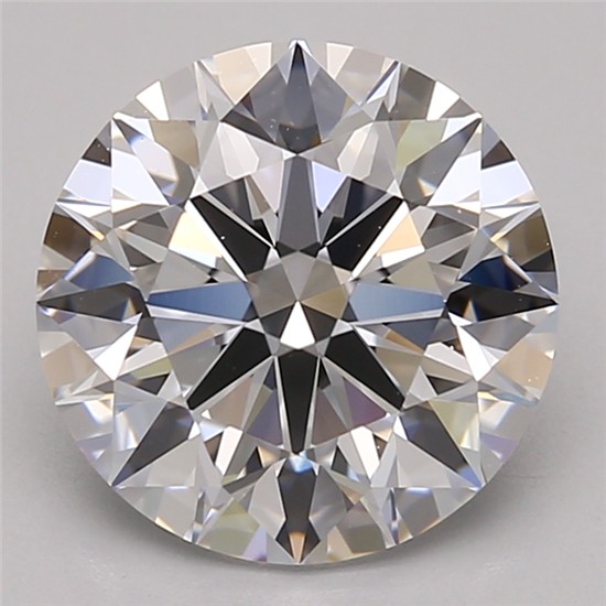 2.97ct Round D VVS1 Lab-Grown Diamond