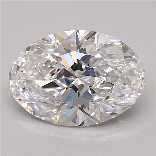 3.07ct Oval D VVS1 Lab-Grown Diamond