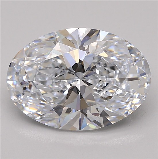 3.54ct Oval D VVS2 Lab-Grown Diamond