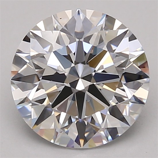 1.79ct Round D VVS2 Lab-Grown Diamond