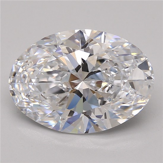 4.05ct Oval D VVS1 Lab-Grown Diamond