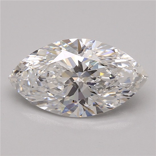 2.86ct Marquise D VVS2 Lab-Grown Diamond