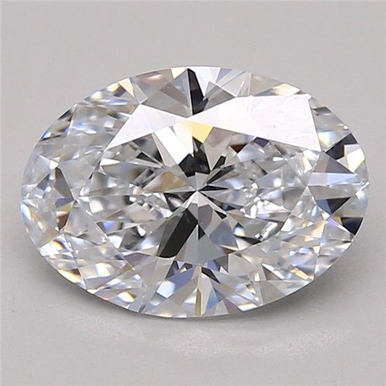 2.01ct Oval D IF Lab-Grown Diamond