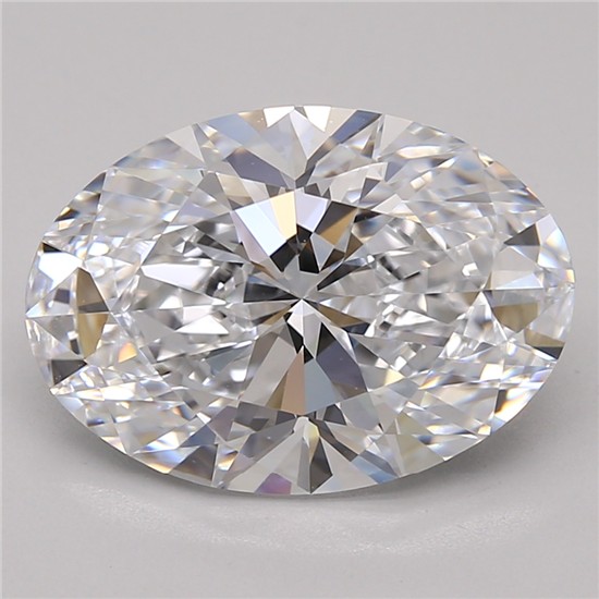 4.7ct Oval D IF Lab-Grown Diamond